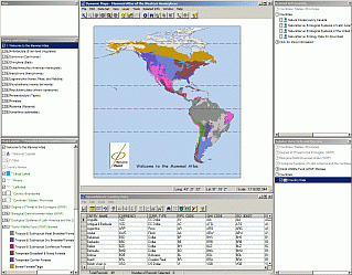Welcome screen with WWF Biomes mapping